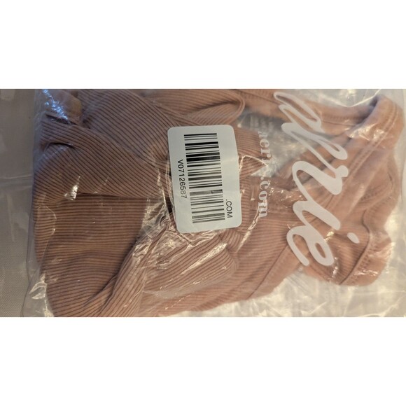 Aerie NEW NWT Womens Large Pink Ribbed Tank Top Gym Workout Yoga Active - Picture 5 of 5